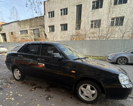 Черный ВАЗ 2170 Priora, объемом двигателя 1.6 л и пробегом 137 тыс. км за 3300 $, фото 3 на Automoto.ua