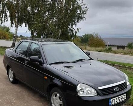 Черный ВАЗ 2170 Priora, объемом двигателя 1.6 л и пробегом 14 тыс. км за 4000 $, фото 1 на Automoto.ua