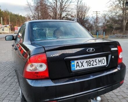 Чорний ВАЗ 2170 Priora, об'ємом двигуна 1.6 л та пробігом 215 тис. км за 2999 $, фото 4 на Automoto.ua