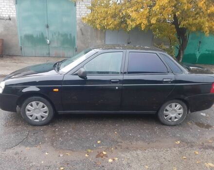 Черный ВАЗ 2170 Priora, объемом двигателя 1.6 л и пробегом 180 тыс. км за 2300 $, фото 2 на Automoto.ua