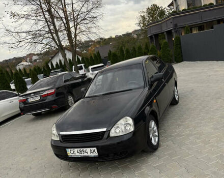 Черный ВАЗ 2170 Priora, объемом двигателя 1.6 л и пробегом 262 тыс. км за 1250 $, фото 3 на Automoto.ua