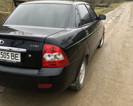 Чорний ВАЗ 2170 Priora, об'ємом двигуна 1.6 л та пробігом 156 тис. км за 3100 $, фото 2 на Automoto.ua