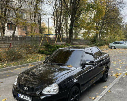 Черный ВАЗ 2170 Priora, объемом двигателя 1.6 л и пробегом 160 тыс. км за 5500 $, фото 7 на Automoto.ua