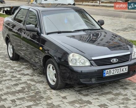 Черный ВАЗ 2170 Priora, объемом двигателя 1.6 л и пробегом 135 тыс. км за 3000 $, фото 3 на Automoto.ua