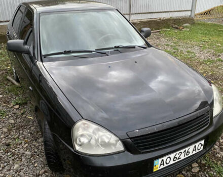 Черный ВАЗ 2170 Priora, объемом двигателя 1.6 л и пробегом 153 тыс. км за 2200 $, фото 1 на Automoto.ua