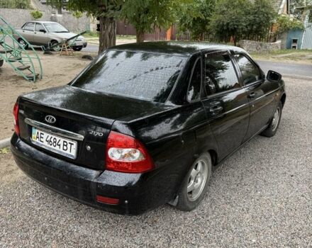 Черный ВАЗ 2170 Priora, объемом двигателя 1.6 л и пробегом 280 тыс. км за 1390 $, фото 3 на Automoto.ua