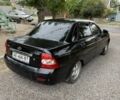 Черный ВАЗ 2170 Priora, объемом двигателя 1.6 л и пробегом 280 тыс. км за 1390 $, фото 3 на Automoto.ua
