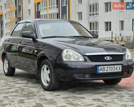Черный ВАЗ 2170 Priora, объемом двигателя 1.6 л и пробегом 135 тыс. км за 3000 $, фото 2 на Automoto.ua