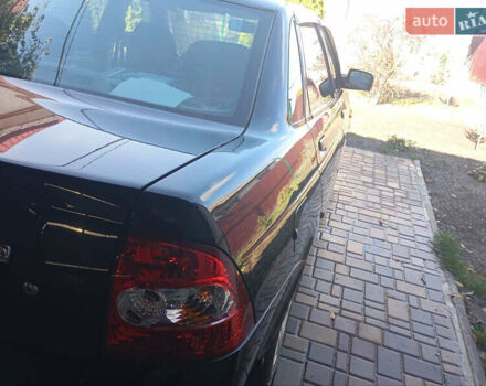 Черный ВАЗ 2170 Priora, объемом двигателя 1.6 л и пробегом 180 тыс. км за 3100 $, фото 4 на Automoto.ua