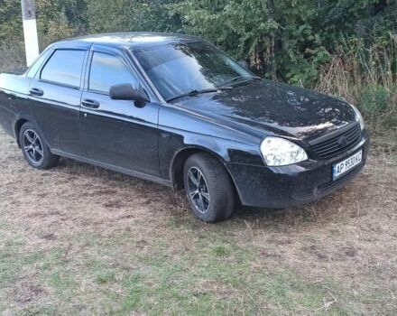 Черный ВАЗ 2170 Priora, объемом двигателя 1.6 л и пробегом 210 тыс. км за 3500 $, фото 1 на Automoto.ua