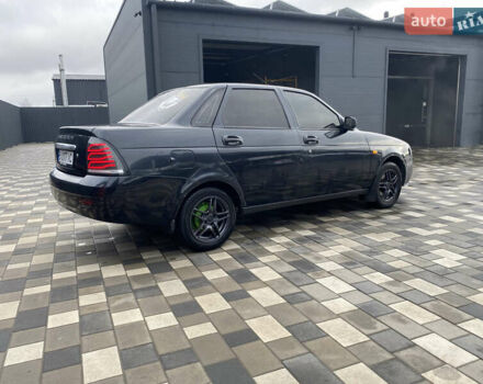 Черный ВАЗ 2170 Priora, объемом двигателя 1.6 л и пробегом 168 тыс. км за 3000 $, фото 3 на Automoto.ua