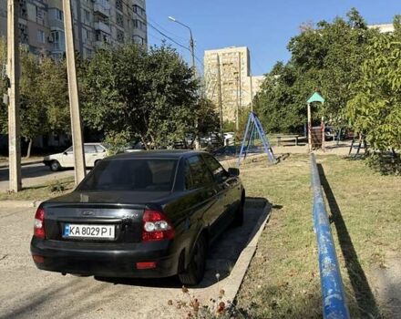 Черный ВАЗ 2170 Priora, объемом двигателя 1.6 л и пробегом 191 тыс. км за 3700 $, фото 7 на Automoto.ua