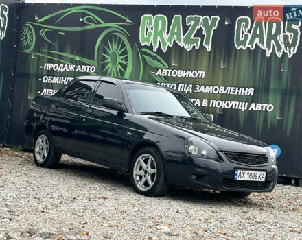 Чорний ВАЗ 2170 Priora, об'ємом двигуна 1.6 л та пробігом 250 тис. км за 2600 $, фото 4 на Automoto.ua