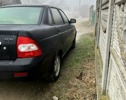 Черный ВАЗ 2170 Priora, объемом двигателя 1.6 л и пробегом 190 тыс. км за 2300 $, фото 3 на Automoto.ua