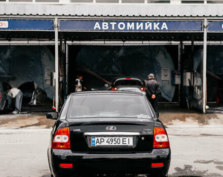 Черный ВАЗ 2170 Priora, объемом двигателя 1.6 л и пробегом 190 тыс. км за 2500 $, фото 2 на Automoto.ua