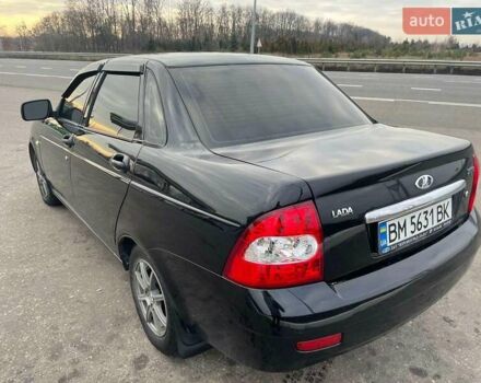 Черный ВАЗ 2170 Priora, объемом двигателя 1.6 л и пробегом 210 тыс. км за 3500 $, фото 3 на Automoto.ua