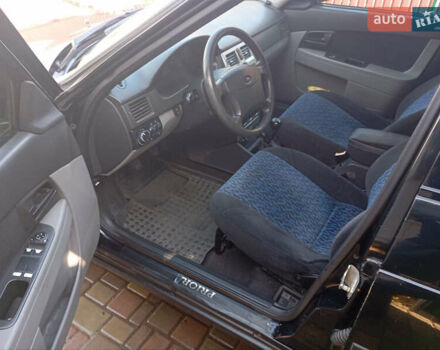 Черный ВАЗ 2170 Priora, объемом двигателя 1.6 л и пробегом 180 тыс. км за 3100 $, фото 10 на Automoto.ua