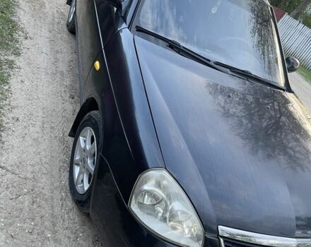 Черный ВАЗ 2170 Priora, объемом двигателя 1.6 л и пробегом 216 тыс. км за 2200 $, фото 3 на Automoto.ua