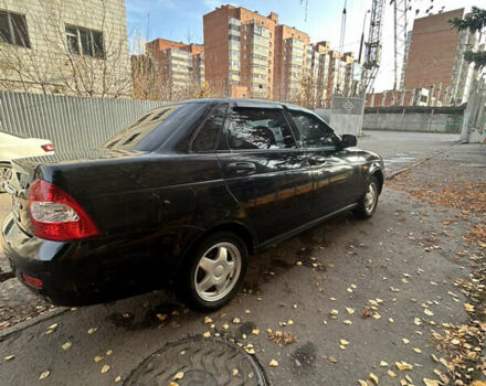 Черный ВАЗ 2170 Priora, объемом двигателя 1.6 л и пробегом 137 тыс. км за 3300 $, фото 4 на Automoto.ua