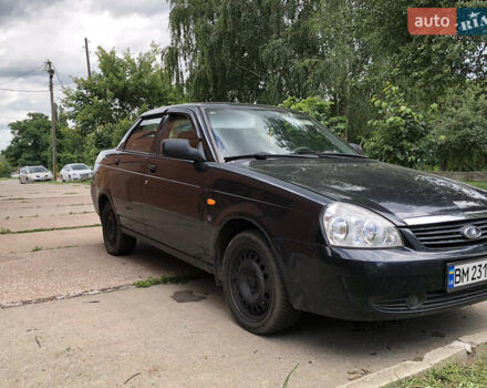 Черный ВАЗ 2170 Priora, объемом двигателя 1.6 л и пробегом 167 тыс. км за 2850 $, фото 3 на Automoto.ua
