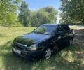 Черный ВАЗ 2170 Priora, объемом двигателя 1.6 л и пробегом 218 тыс. км за 1750 $, фото 1 на Automoto.ua
