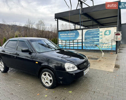 Чорний ВАЗ 2170 Priora, об'ємом двигуна 1.6 л та пробігом 136 тис. км за 1450 $, фото 1 на Automoto.ua