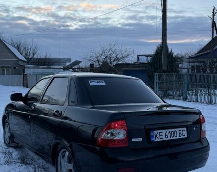 Черный ВАЗ 2170 Priora, объемом двигателя 1.6 л и пробегом 197 тыс. км за 2650 $, фото 3 на Automoto.ua