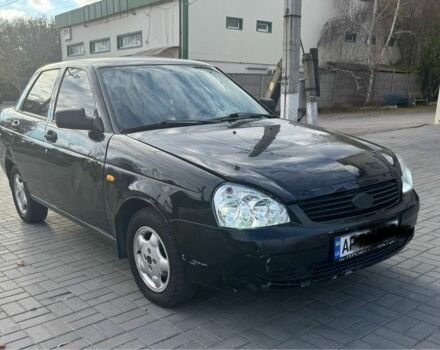 Черный ВАЗ 2170 Priora, объемом двигателя 1.6 л и пробегом 253 тыс. км за 2000 $, фото 5 на Automoto.ua