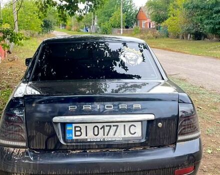 Черный ВАЗ 2170 Priora, объемом двигателя 1.6 л и пробегом 280 тыс. км за 3000 $, фото 3 на Automoto.ua