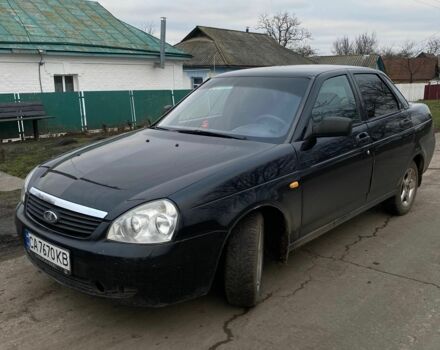Чорний ВАЗ 2170 Priora, об'ємом двигуна 1.6 л та пробігом 214 тис. км за 2100 $, фото 1 на Automoto.ua