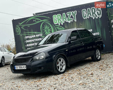 Чорний ВАЗ 2170 Priora, об'ємом двигуна 1.6 л та пробігом 250 тис. км за 2600 $, фото 2 на Automoto.ua