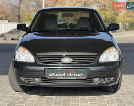 Черный ВАЗ 2170 Priora, объемом двигателя 1.6 л и пробегом 176 тыс. км за 3799 $, фото 1 на Automoto.ua