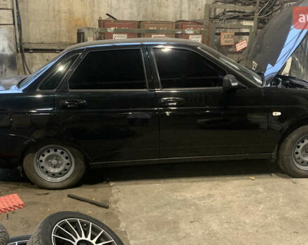 Чорний ВАЗ 2170 Priora, об'ємом двигуна 1.6 л та пробігом 260 тис. км за 3500 $, фото 2 на Automoto.ua