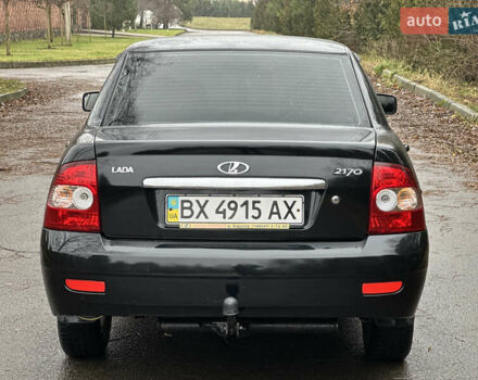 Чорний ВАЗ 2170 Priora, об'ємом двигуна 1.6 л та пробігом 134 тис. км за 3290 $, фото 4 на Automoto.ua