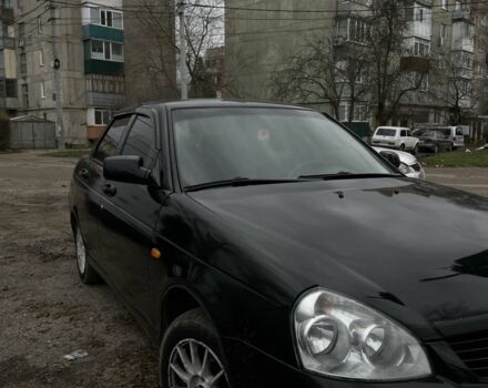 Чорний ВАЗ 2170 Priora, об'ємом двигуна 1.6 л та пробігом 250 тис. км за 1900 $, фото 1 на Automoto.ua