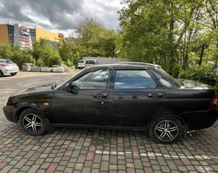 Чорний ВАЗ 2170 Priora, об'ємом двигуна 1.6 л та пробігом 140 тис. км за 2200 $, фото 2 на Automoto.ua