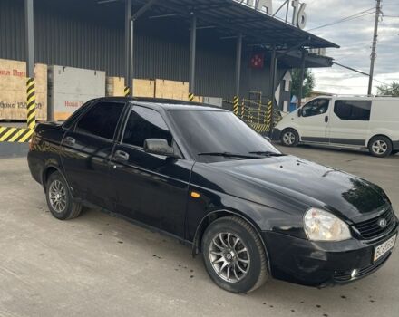 Черный ВАЗ 2170 Priora, объемом двигателя 1.6 л и пробегом 400 тыс. км за 1500 $, фото 1 на Automoto.ua