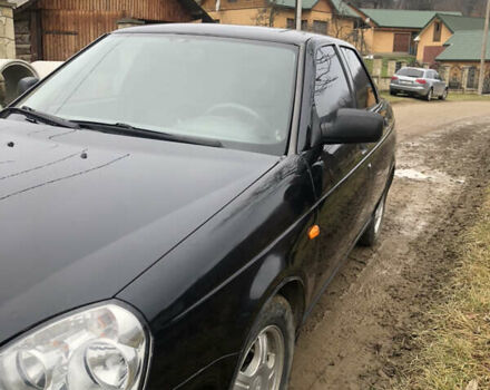 Чорний ВАЗ 2170 Priora, об'ємом двигуна 1.6 л та пробігом 156 тис. км за 3100 $, фото 1 на Automoto.ua