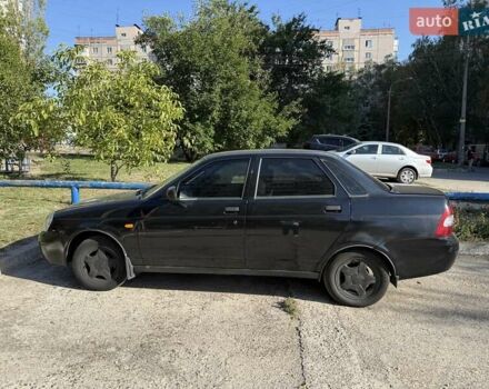 Черный ВАЗ 2170 Priora, объемом двигателя 1.6 л и пробегом 191 тыс. км за 3700 $, фото 1 на Automoto.ua