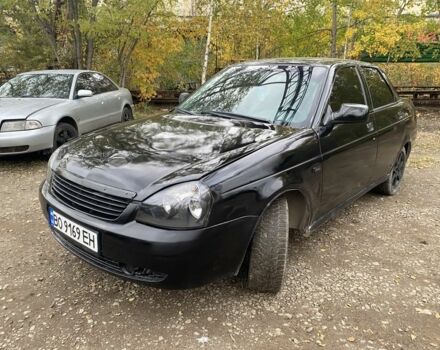 Черный ВАЗ 2170 Priora, объемом двигателя 1.6 л и пробегом 200 тыс. км за 1600 $, фото 2 на Automoto.ua