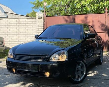 Черный ВАЗ 2170 Priora, объемом двигателя 1.6 л и пробегом 180 тыс. км за 2900 $, фото 7 на Automoto.ua