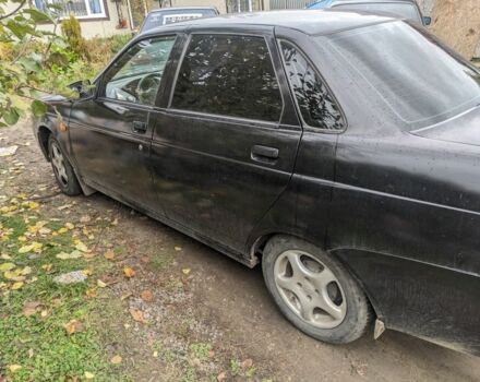 Черный ВАЗ 2170 Priora, объемом двигателя 1.5 л и пробегом 615 тыс. км за 1450 $, фото 4 на Automoto.ua