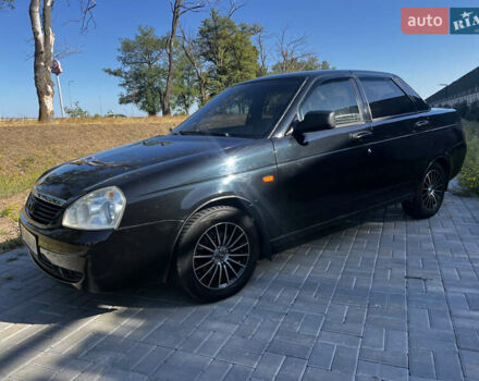 Чорний ВАЗ 2170 Priora, об'ємом двигуна 1.6 л та пробігом 245 тис. км за 3800 $, фото 2 на Automoto.ua