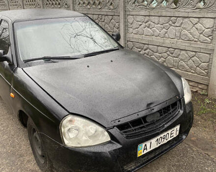 Черный ВАЗ 2170 Priora, объемом двигателя 1.6 л и пробегом 200 тыс. км за 1100 $, фото 1 на Automoto.ua