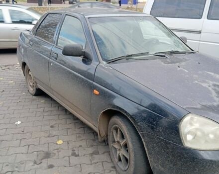 Чорний ВАЗ 2170 Priora, об'ємом двигуна 1.6 л та пробігом 220 тис. км за 1800 $, фото 4 на Automoto.ua