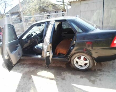 Черный ВАЗ 2170 Priora, объемом двигателя 1.6 л и пробегом 98 тыс. км за 2650 $, фото 4 на Automoto.ua