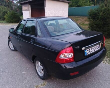 Черный ВАЗ 2170 Priora, объемом двигателя 1.6 л и пробегом 185 тыс. км за 2400 $, фото 2 на Automoto.ua
