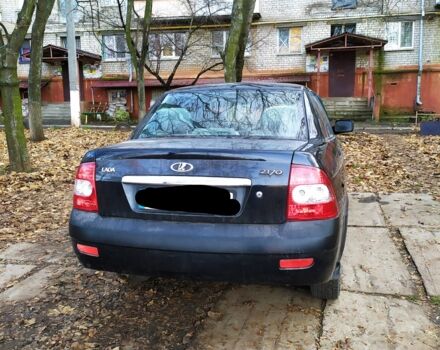 Чорний ВАЗ 2170 Priora, об'ємом двигуна 0 л та пробігом 128 тис. км за 2021 $, фото 2 на Automoto.ua