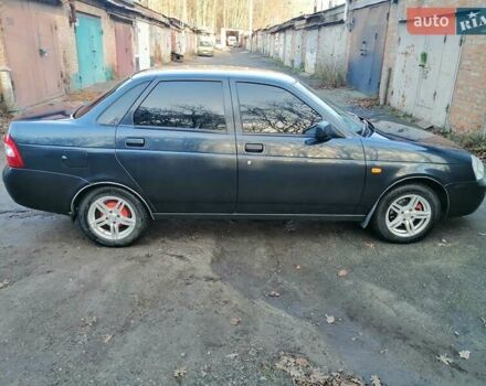 Черный ВАЗ 2170 Priora, объемом двигателя 1.6 л и пробегом 100 тыс. км за 3200 $, фото 1 на Automoto.ua