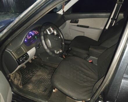 Чорний ВАЗ 2170 Priora, об'ємом двигуна 1.6 л та пробігом 138 тис. км за 1450 $, фото 3 на Automoto.ua